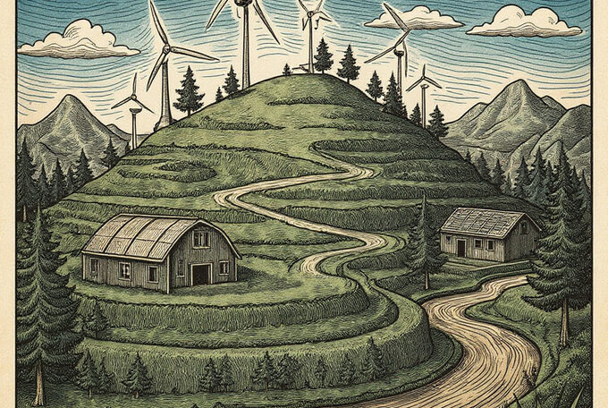SolarPunk Currents — A newsletter on solarpunk futures, clean energy, and the stubbornly optimistic edge of the climate transition.